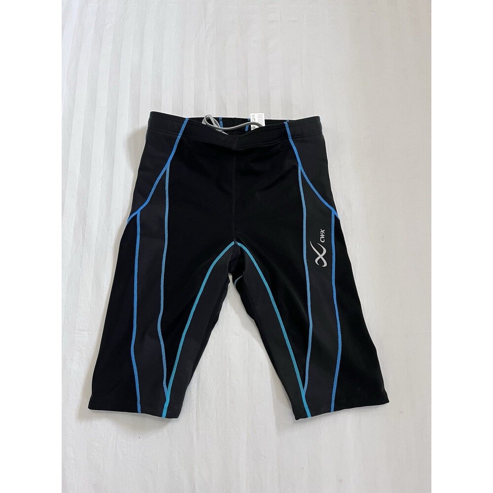 CW-X Endurance Generator Compression Shorts Women's M Medium Black Blue 129805